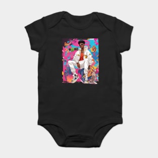 Beats Rhymes Baby Bodysuit